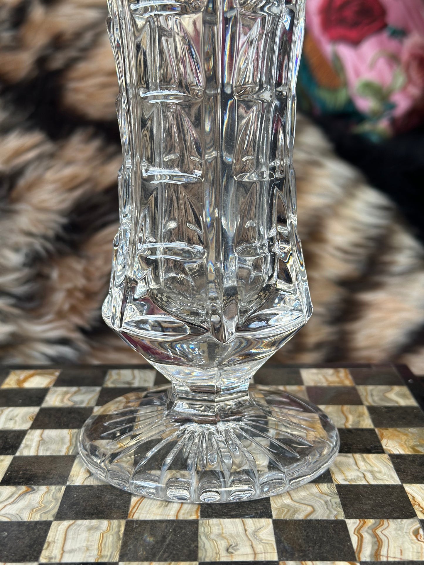 Skinny Crystal Vase A
