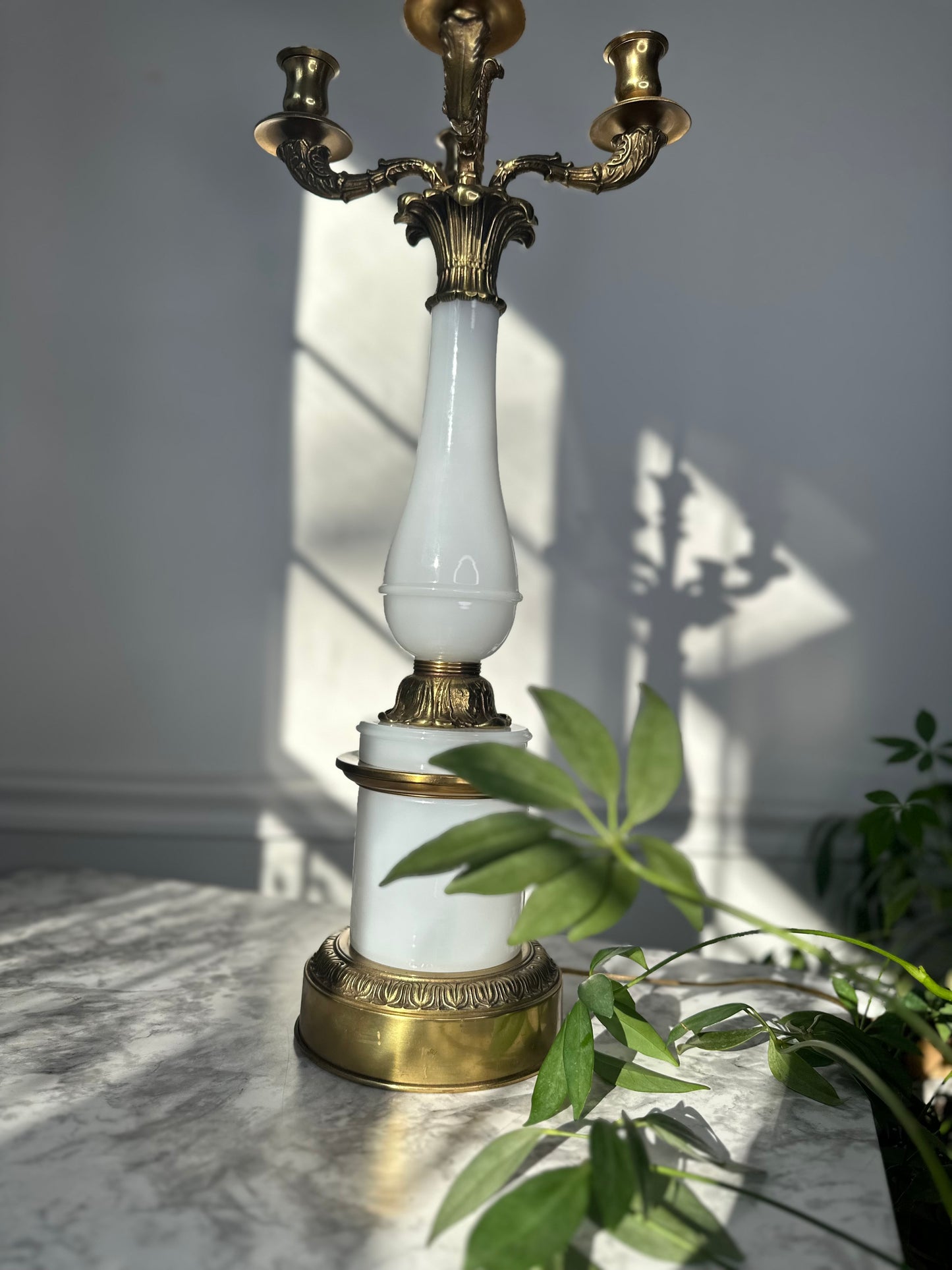 Warren Kessler Opaline Lamp
