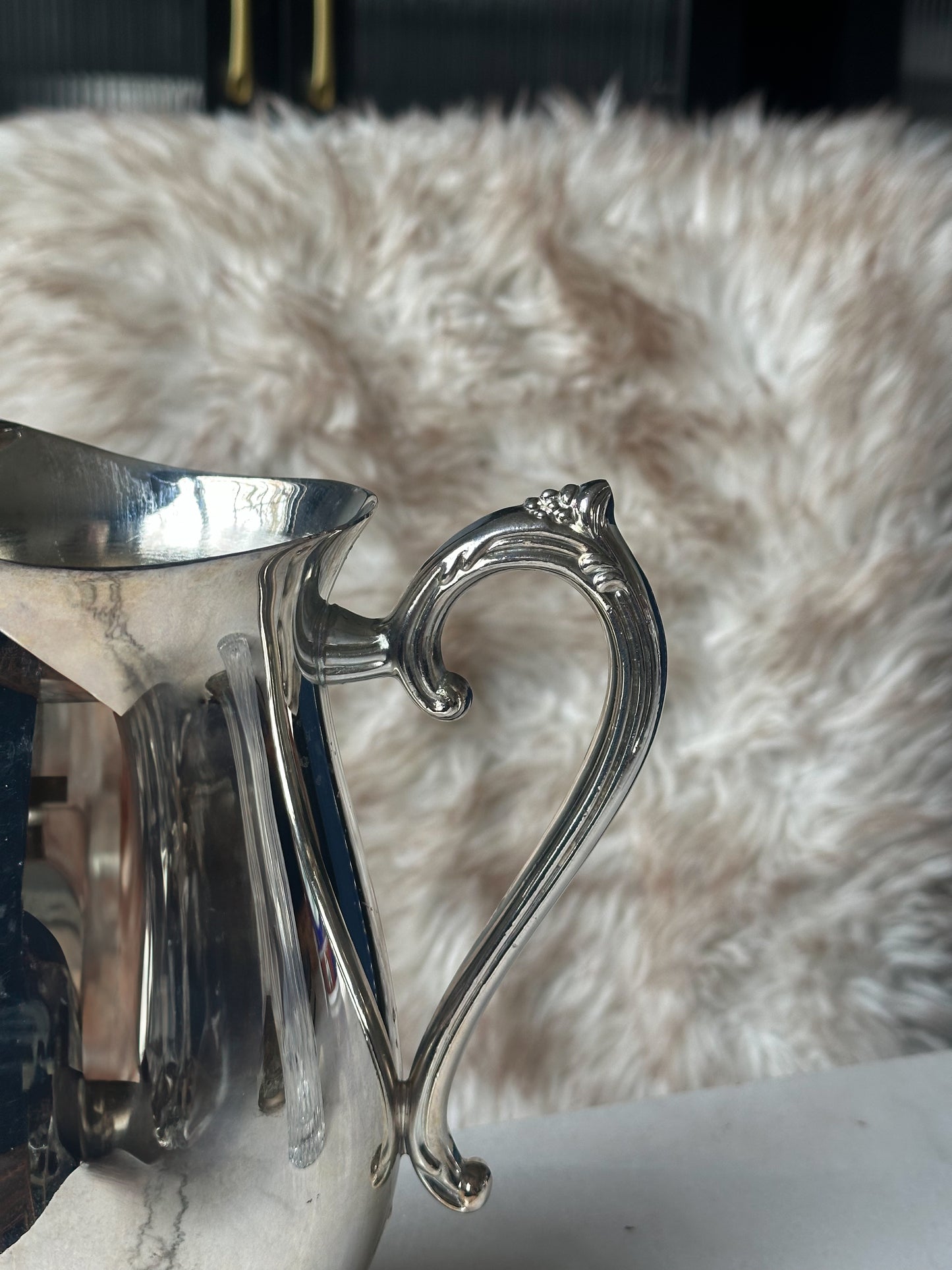 Silverplate Water Pitcher- Unmarked