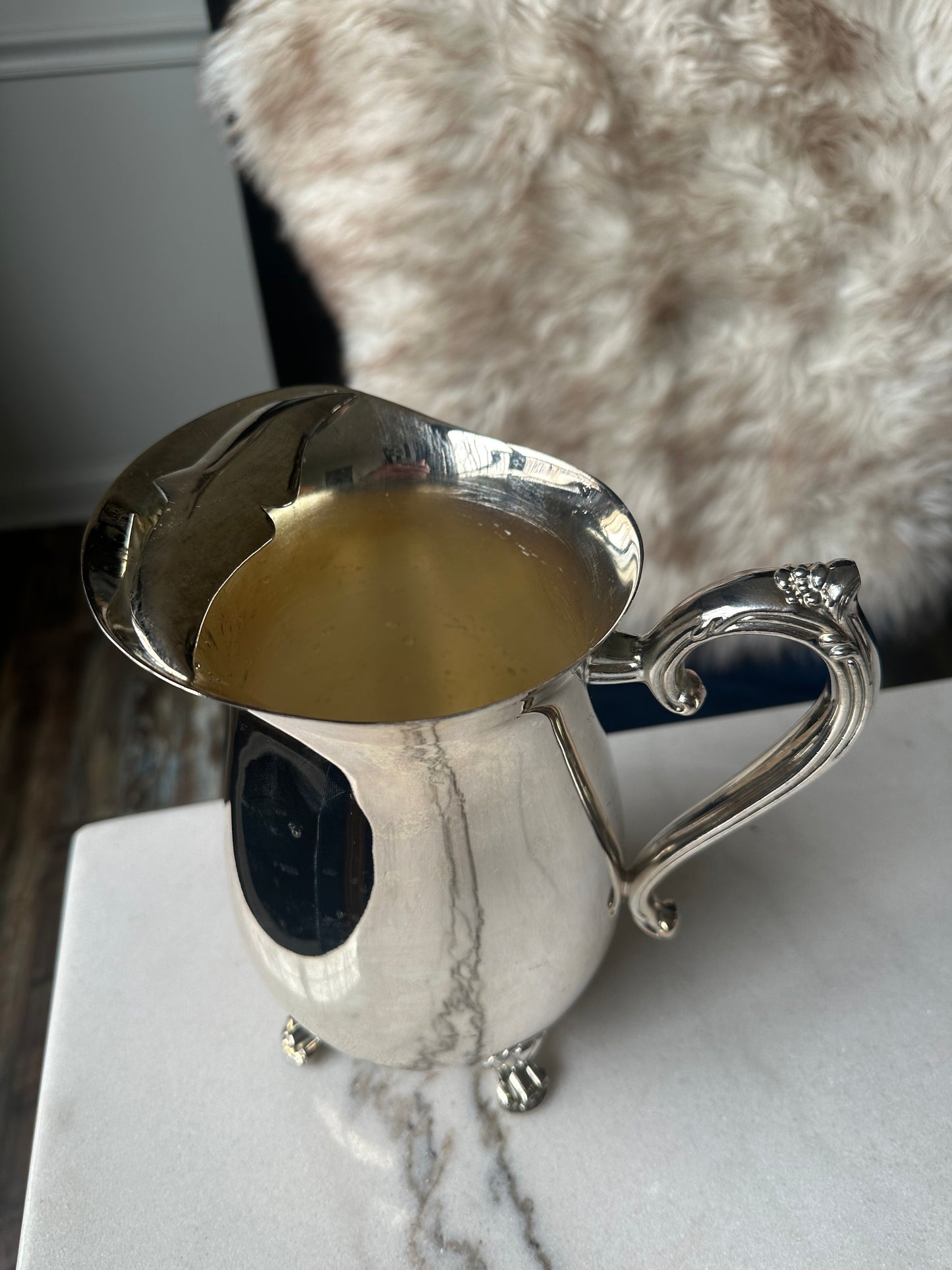 Silverplate Water Pitcher- Unmarked