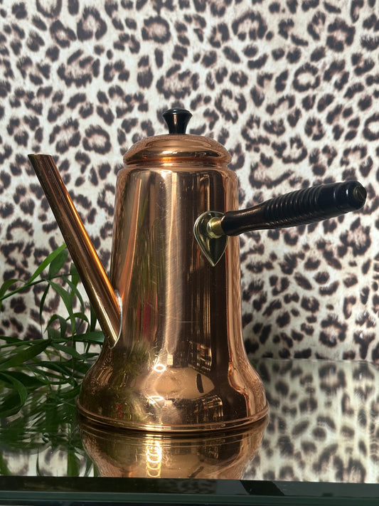 Vintage Turkish Coffee Pot - Copper Craft Guild Coffee/Teapot