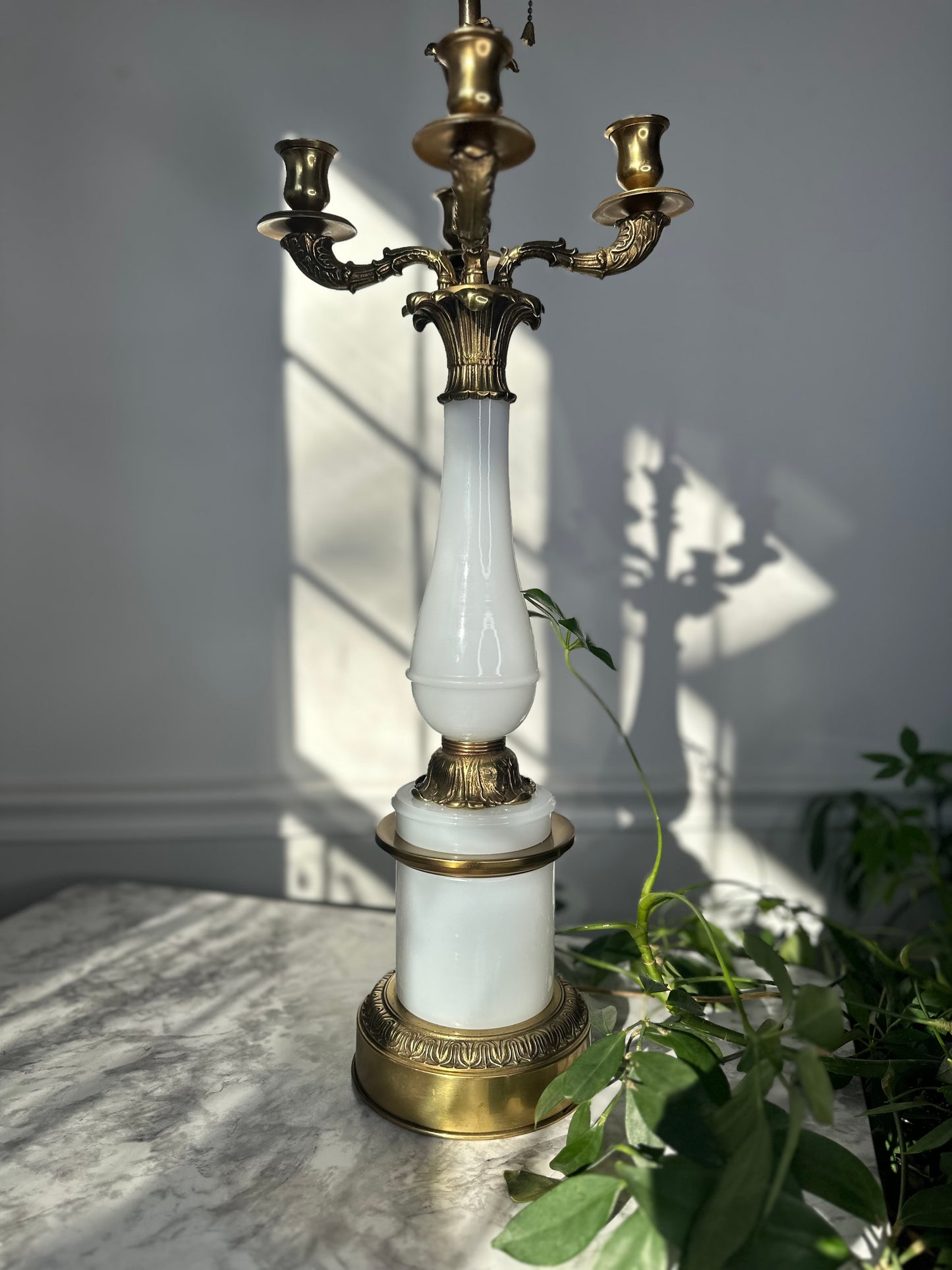 Warren Kessler Opaline Lamp