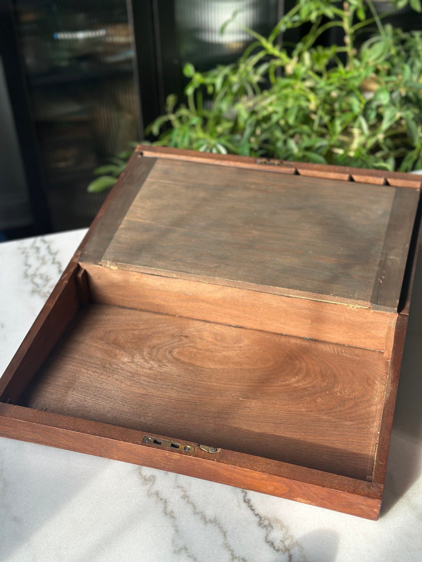 Walnut Traveling Secretary’s Writing Desk