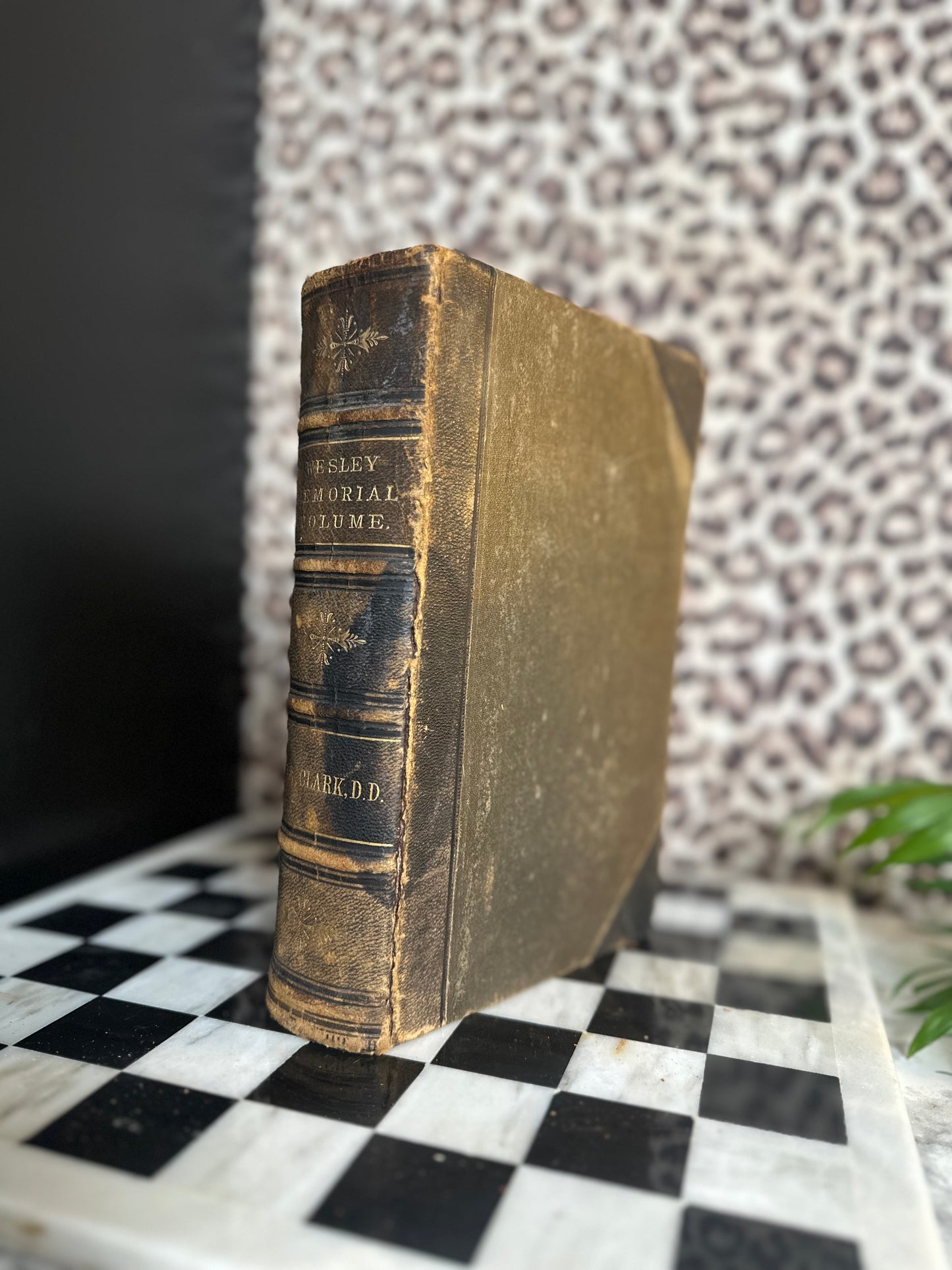 Wesley Memorial Volume Book (1800s)
